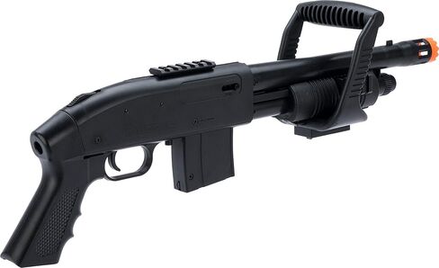 Evike Airsoft - بندقية M590 منشار كهربائي مرخصة من Mossberg من Cybergun (اللون: أسود) in Kuwait