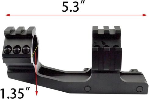 TPO 1" Cantilever Mount fits Picatinny Rail 1 Inch Picatinny Scope Rings in Saudi Arabia