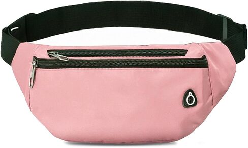 Fanny Pack for Women Men,Crossbody Fanny Pack Water Resistant Sports Waist Bag Pack, Belt Bag for Travel Hiking Running in Kuwait