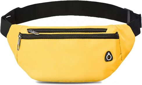 Fanny Pack for Women Men,Crossbody Fanny Pack Water Resistant Sports Waist Bag Pack, Belt Bag for Travel Hiking Running in Kuwait