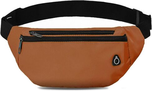 Fanny Pack for Women Men,Crossbody Fanny Pack Water Resistant Sports Waist Bag Pack, Belt Bag for Travel Hiking Running in Kuwait
