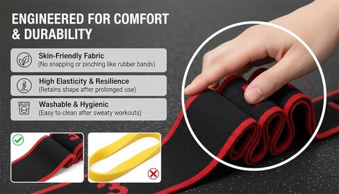 Fitness Resistance Bands, Pilates Band, Pedal Resistance Band with Handle, Exercise Bands Resistance, Yoga Straps for Stretching, Ligas De Resistencia para Hacer Ejer in Saudi Arabia