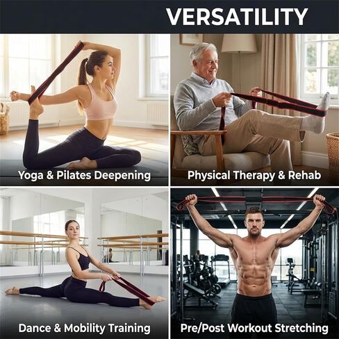 Fitness Resistance Bands, Pilates Band, Pedal Resistance Band with Handle, Exercise Bands Resistance, Yoga Straps for Stretching, Ligas De Resistencia para Hacer Ejer in Saudi Arabia