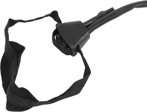 Pilates Bar Workout Stick 3-Section Adjustable Pilates Rod for Full Body Exercise with 2 Tension Straps Detachable Design Home Gym Travel Fitness Equipment in Saudi Arabia