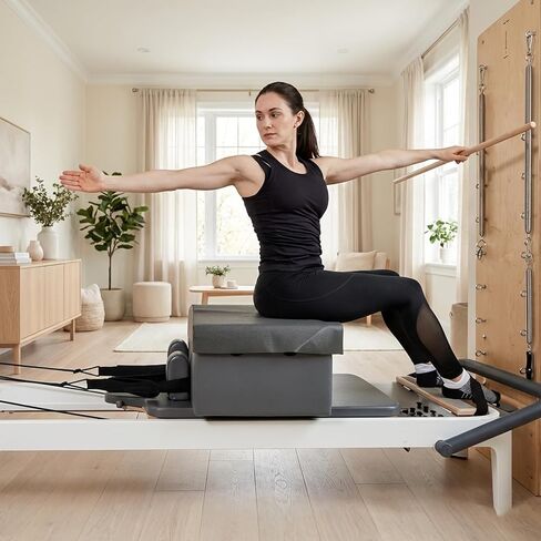 Pilates Equipment Hook and Tie Straps,Pilates Foot Strap Leg Strap for Reformer,Equipoise Body Cotton Straps,Comfortable Pilates Equipment Accessory in Kuwait