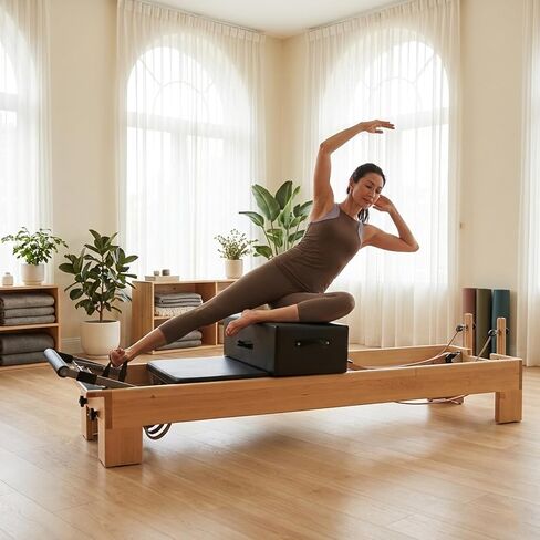 Pilates Equipment Hook and Tie Straps,Pilates Foot Strap Leg Strap for Reformer,Equipoise Body Cotton Straps,Comfortable Pilates Equipment Accessory in Kuwait