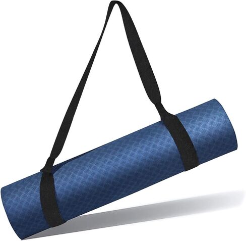 Yoga Mat Strap Carry Strap Polyester Durable Sling Adjustable for Pilates Exercises Aerobics Outdoor in Saudi Arabia