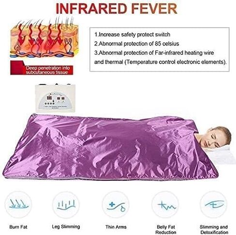 حمض إزالة السموم إزالة السموم كيس العرق المنزل كامل الجسم الفضاء بطانية حمض إزالة السموم بطانية لصالون التجميل in Kuwait