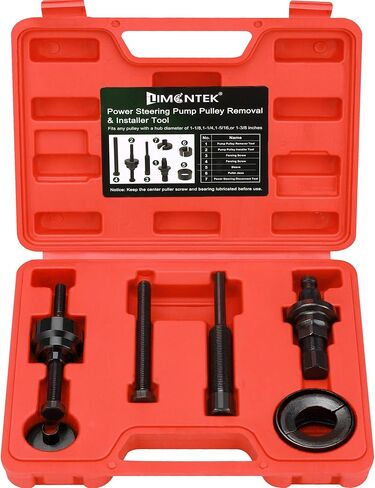 أداة تثبيت بكرة التوجيه الكهربائية، أداة إزالة بكرة مضخة التوجيه الكهربائية متوافقة مع سيارات فورد، جنرال موتورز، فولكس فاجن وكرايسلر in Kuwait