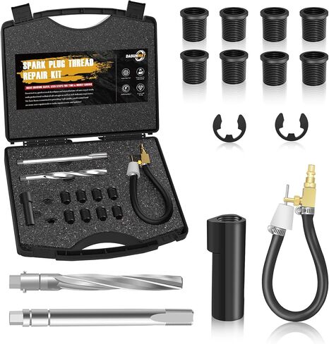38900 Two Valve Ford Triton Tool Kit, Foolproof Repair System, Spark Plug Thread Repair Kit Compatible with 4.6L, 5.4L and 6.8 V-10 Ford Triton Two Valve Engines in Kuwait