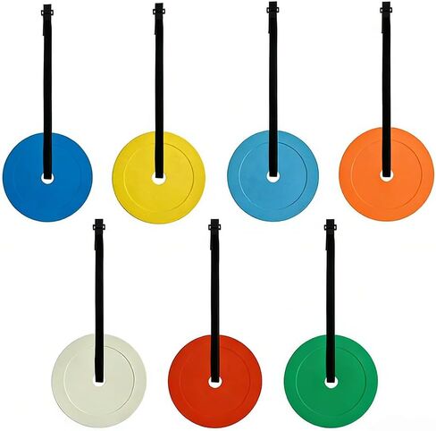 4PCS Professional Soccer Goal Target Set - Adjustable Shooting Training Equipment for Football Agility Practice in Saudi Arabia