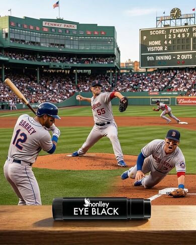 Eye Black for Multi Sports, Anti-Glare Eyeblack for Baseball Football Softball Lacrosse Game Gare, Waterproof Grease Black Paint for Athletes & Fans Accessories in Kuwait