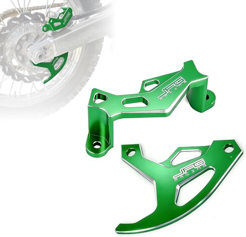 JFG RACING Rear Brake Disc Guard and Caliper Guard CNC All Fits For CRF250R 2004-2025/ CRF250X 2004-2017/ CRF450R 2002-2025/ CRF450X 2005-2017/ CRF450RX 2017-2025 in Saudi Arabia