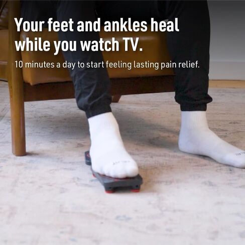 لوح التوازن SIDEKICK AxisBoard Pro لإعادة تأهيل القدم والكاحل | نظام تدريب العلاج الطبيعي لالتواء الكاحل وآلام العرقوب والتهاب اللفافة الأخمصية | يتضمن دليل PT + تطبيق Sidekick in Kuwait