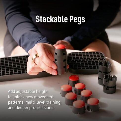 لوح التوازن SIDEKICK AxisBoard Pro لإعادة تأهيل القدم والكاحل | نظام تدريب العلاج الطبيعي لالتواء الكاحل وآلام العرقوب والتهاب اللفافة الأخمصية | يتضمن دليل PT + تطبيق Sidekick in Kuwait