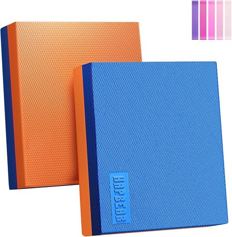 وسادة توازن للتمرين من هاببير - مقاس 38.1 سم × 30.48 سم - بساط تدريب سفلي غير قابل للانزلاق - إسفنج مبطن ناعم وسميك 2.25 سم للعلاج الطبيعي والتدريب الأساسي والتدريبات المنزلية in Kuwait