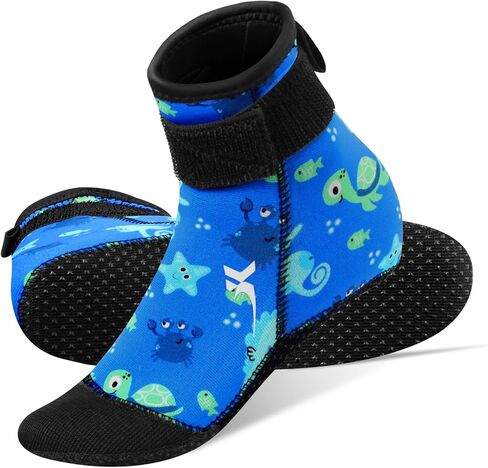 3mm Neoprene Kids Socks for Boys & Girls, Wetsuit Socks Anti-Slip Keep Warm Diving Socks Swim Socks in Saudi Arabia