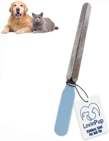 مبرد أظافر الكلاب من لوفينبوب، أداة احترافية للعناية بالأظافر، مبرد أظافر الكلاب والقطط، لتنعيم الحواف الخشنة لأظافر الحيوانات الأليفة، أفضل مبرد أظافر للكلاب والقطط الصغيرة/الكبيرة (مجموعة 3 مبرد أظافر للكلاب) in Kuwait
