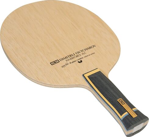 Butterfly Ovtcharov Innerforce ALC Table Tennis Blade - Professional Butterfly Table Tennis Blade - Innerforce AL Carbon Fiber Blade - Available in an, FL, and ST Handle Styles - Made in Japan in Saudi Arabia