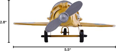 Berry President Vintage Iron Propeller Airplane Aircraft for Photo Props & Nursery Room Decoration & Cake Topper in Kuwait