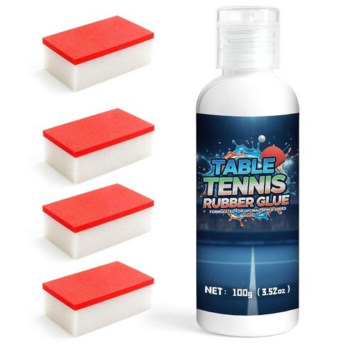 100ml Table Tennis Glue, Quick Dry Racket Rubber and Blade Adhesive for Assembly and Maintenance, Strong Bonding, Prevents Peeling, Ensure Structural Stability & Performance in Kuwait