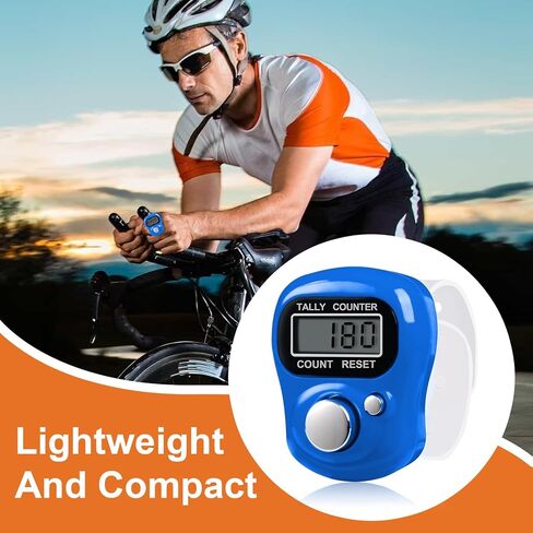 عداد نقر الأصابع من أمبل 5 قطع، عداد تالي مع شاشة رقمية إلكترونية LCD مكونة من 5 أرقام، نقرات للحياكة، الجولف، اللفة، وعد المخزون in Kuwait