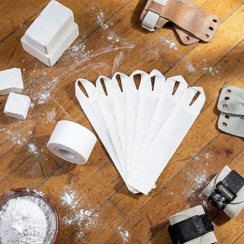 12 قطعة من مقابض شريط الجمباز وشريط رياضي بكرة واحدة لقضبان الجمباز، مقابض رياضية قابلة لإعادة الاستخدام، دعم قوي، واقي للكاحل والركبة، لوازم التدريب الرياضي in Kuwait