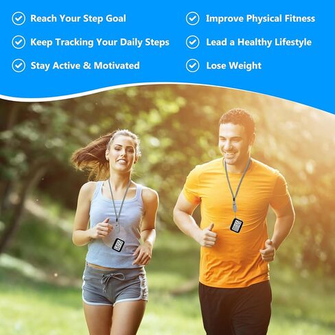 عداد خطوات ثلاثي الأبعاد للمشي، عداد خطوات بسيط مع مشبك وحبل قابلين للإزالة، متتبع خطوات دقيق مع شاشة عرض كبيرة، أجهزة تتبع اللياقة البدنية للرجال والنساء والأطفال in Kuwait