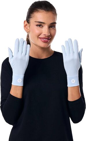 Coolibar Convertible Fingertip UV Sun Gloves - UPF 50+ Sun Protection - Fuji in Kuwait