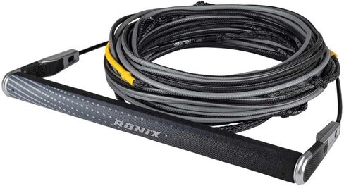 مجموعة حبل ومقبض Ronix One Wakeboard [كروم/أسود] in Saudi Arabia
