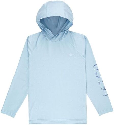 AFTCO Youth Samurai 2 Heathered LS Hooded Shirt in Saudi Arabia