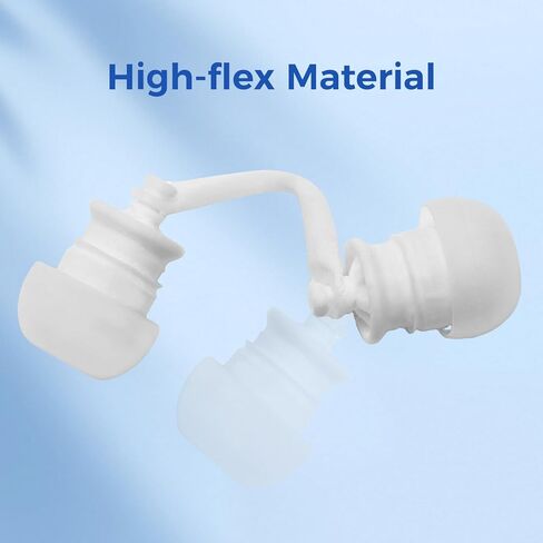 Breathable Swimming Nose Plug, 6 Sizes for Perfect Custom Fit, with Storage Case and Anti-Loss Safety Cord, for Teenager and Adults with Small Nostrils in Kuwait