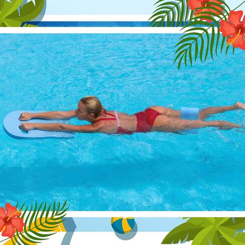 Outus 2 Pack Swimming Kickboard Pull Buoy Set Training Aid Float Leg Float Swimming Training Equipment Accessories for Adult Unisex Adult Beginners Water Exercise in Saudi Arabia