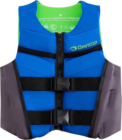 Owntop Swim Vest Kids Youth | Lightweight & Quick-Dry Neoprene Swim Jacket | Kayak, Swimming Training, Boating, Water Sports | Fit for 50-125 lbs in Saudi Arabia