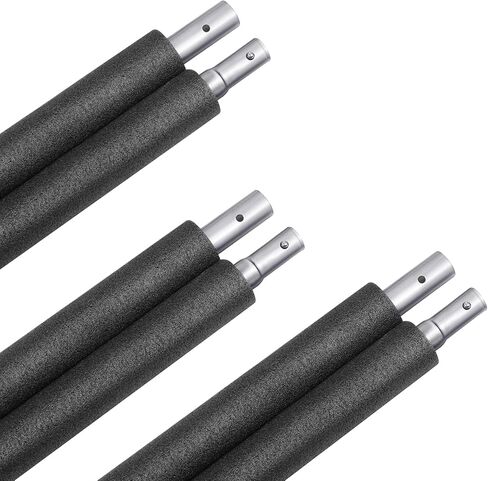 عمود إغلاق بديل للترامبولين من Zoomster مع شبكة إغلاق ترامبولين بطول 14 قدمًا، مناسب للترامبولين المستدير مع 6 أقطاب (لا حاجة لأي أداة. يمكن تجميعها من قبل شخص بالغ واحد فقط) in Kuwait