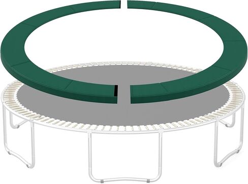 SONGMICS Replacement Trampoline Safety Pad Mat, 10ft 12ft 14ft 15ft Standard Size, Spring Cover, UV-Resistant, Tear-Resistant, Edge Protection in Kuwait