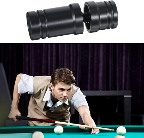 Pool Cue Joint Protector 2 PCS 5/16 x 18 Billiard Cue Joint Protector Black Stick Joint-Protector for Players Pool Billiard Cues in Kuwait