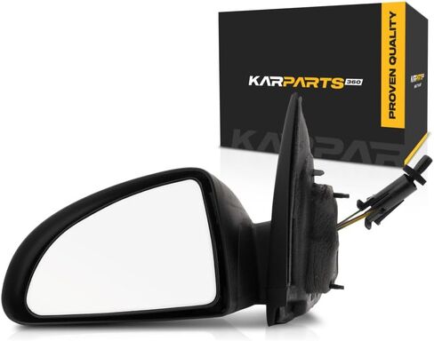 For Chevy Cobalt 2005 2006 2007 Door Mirror Driver Side | Manual | Remote | Sedan | Textured | Replacement For 15943878 | GM1320310 in Kuwait