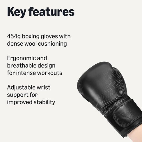 Amazon Basics Boxing Gloves for Men & Women, Sparring, Training, Muay Thai, Kickboxing, MMA in Saudi Arabia