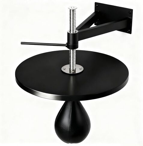 منصة حقيبة السرعة، حامل حقيبة السرعة، ارتفاع قابل للتعديل مع حقيبة سرعة دوارة لتدريبات الملاكمة، واللكم، وممارسة الرياضة in Kuwait