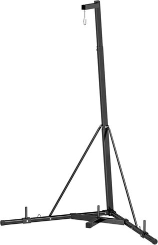 Foldable Heavy Punch Bag Stand with Height Adjustable Weighted Base and Free-Standing Strong High-Performance Design System in Saudi Arabia