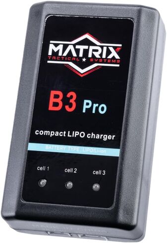Evike Airsoft - شاحن التوازن الذكي Matrix B3 Pro Compact 1-3 Cell LiPo/Li-Ion in Kuwait