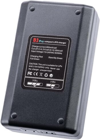 Evike Airsoft - شاحن التوازن الذكي Matrix B3 Pro Compact 1-3 Cell LiPo/Li-Ion in Kuwait