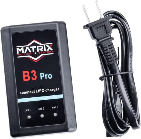 Evike Airsoft - شاحن التوازن الذكي Matrix B3 Pro Compact 1-3 Cell LiPo/Li-Ion in Kuwait