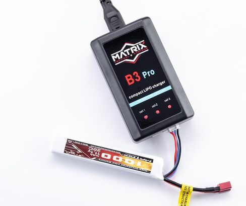 Evike Airsoft - شاحن التوازن الذكي Matrix B3 Pro Compact 1-3 Cell LiPo/Li-Ion in Kuwait