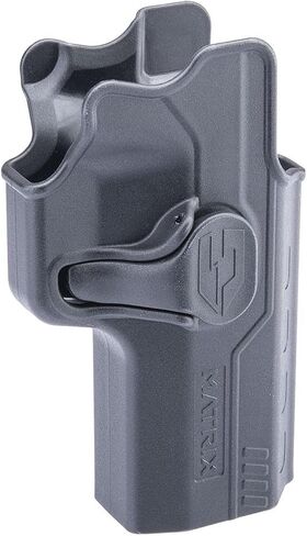 Evike Airsoft - حافظة Matrix Hardshell قابلة للتعديل لمنصة التدريب المتوازية EMG Archon للأسلحة النارية من النوع B (اللون: أسود/بدون تركيب) in Kuwait