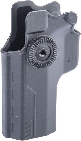 Evike Airsoft - حافظة Matrix Hardshell قابلة للتعديل لمنصة التدريب المتوازية EMG Archon للأسلحة النارية من النوع B (اللون: أسود/بدون تركيب) in Kuwait