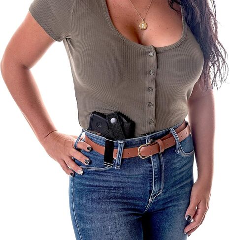 حافظة مسدس IWB مخفية متوافقة مع Ruger Security-9 9MM Luger 4 "Barrel MOSSBERG Mc 2 S&W SW9VE 5900 Glock 17 19 22 23 30 31 32 G44 FN509 FXN 9MM Walther CCP M2 Pk 380 PPQ Sc in Kuwait