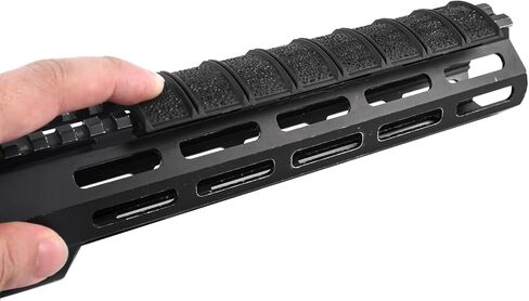 غطاء السكك الحديدية Picatinny مقاس 6.25 بوصة، غطاء السكك الحديدية الواقية المتقلب لسكة Picatinny مقاس 20 مم، 3 عبوات من أغطية السكك الحديدية Picatinny للصيد (أسود) in Kuwait