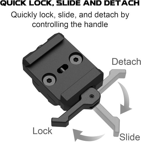 محول ARCA-Swiss Bipod QD لـ Harris & Atlas NC Bipod in Kuwait